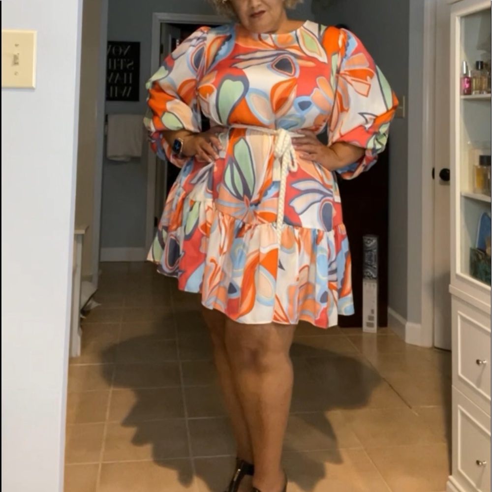 Dress with a touch character and charm.